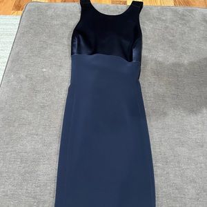 Tahari Navy Blue dress